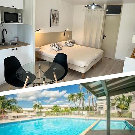 Superbe Studio Avec Piscine, Au Coeur De La Marina! Village Soleil ! Proche Aeroport & Ferry Le Gosier  Exterior photo